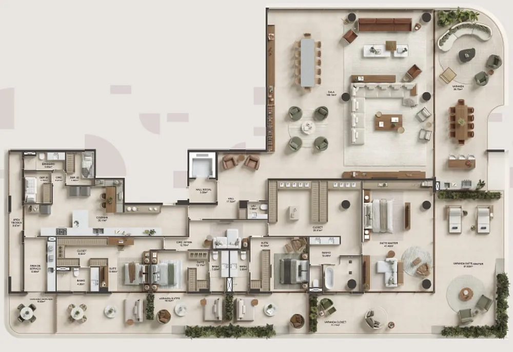 Apartamento, 4 quartos, 642 m² - Foto 37