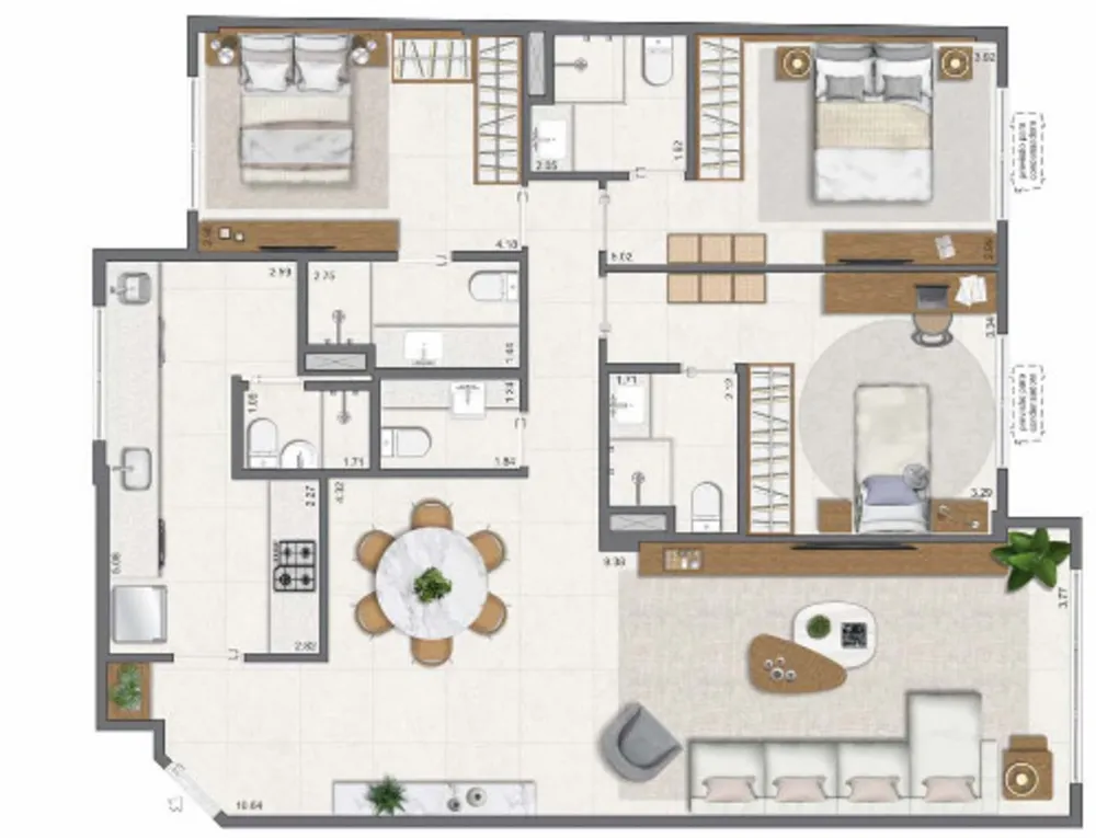 Apartamento, 3 quartos, 111 m² - Foto 28