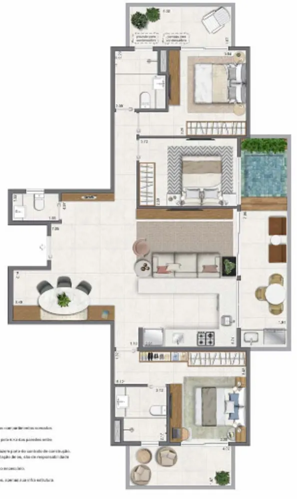 Apartamento, 3 quartos, 111 m² - Foto 30
