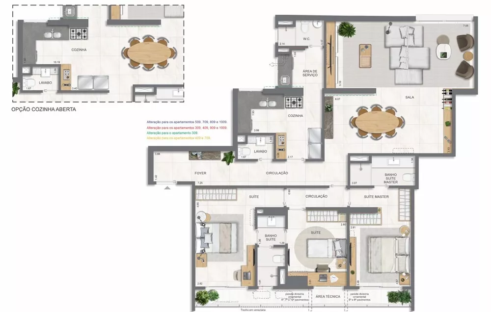 Apartamento, 3 quartos, 131 m² - Foto 45