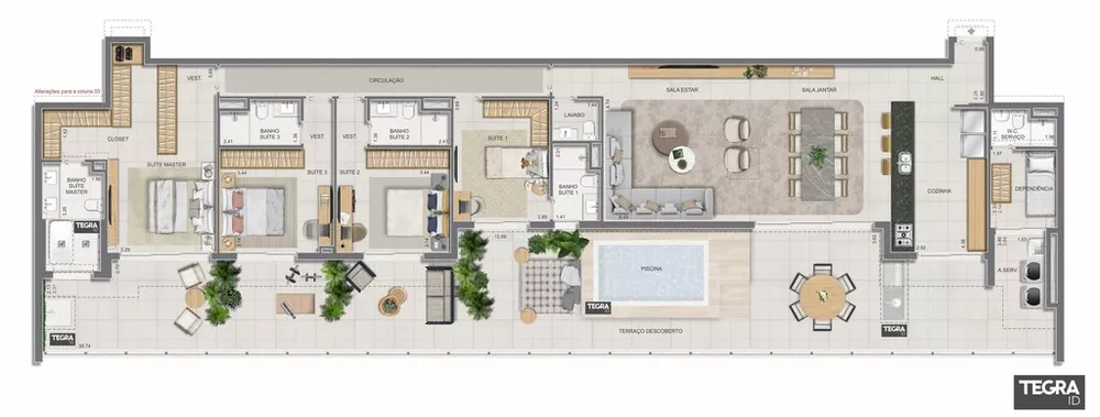 Apartamento, 4 quartos, 304 m² - Foto 91