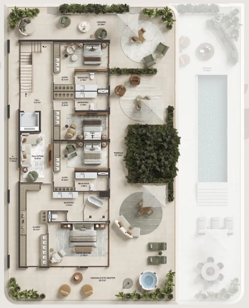 Apartamento, 4 quartos, 462 m² - Foto 41
