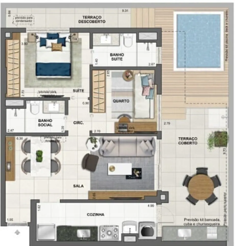 Apartamento, 4 quartos, 200 m² - Foto 59