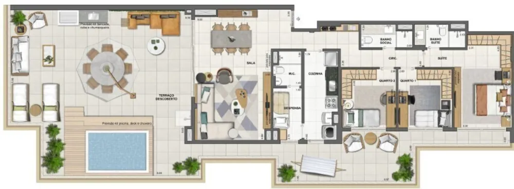 Apartamento, 4 quartos, 200 m² - Foto 68