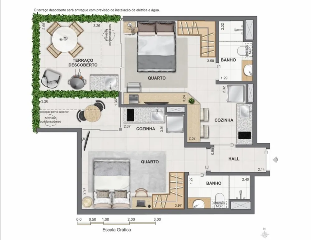 Apartamento, 1 quarto, 33 m² - Foto 29