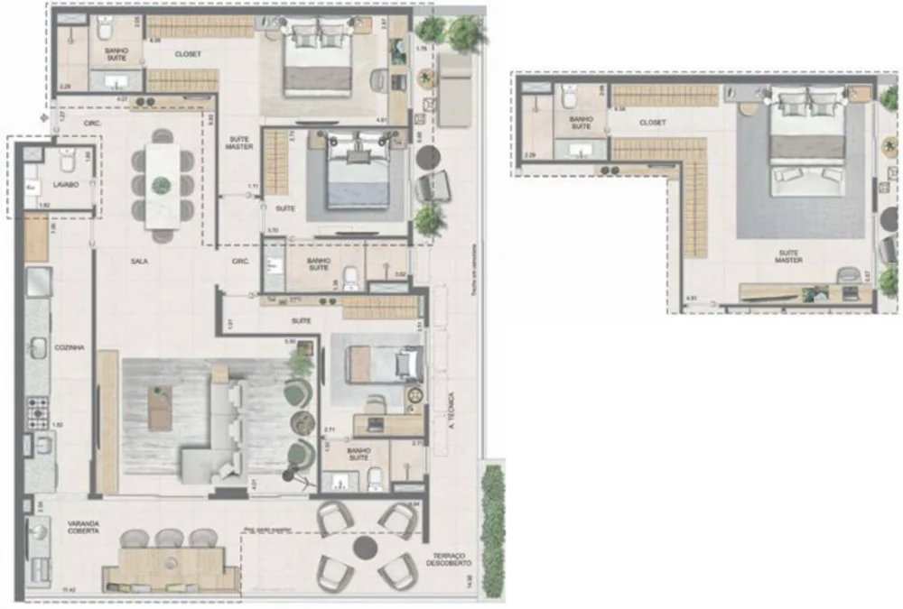 Apartamento, 2 quartos, 91 m² - Foto 69