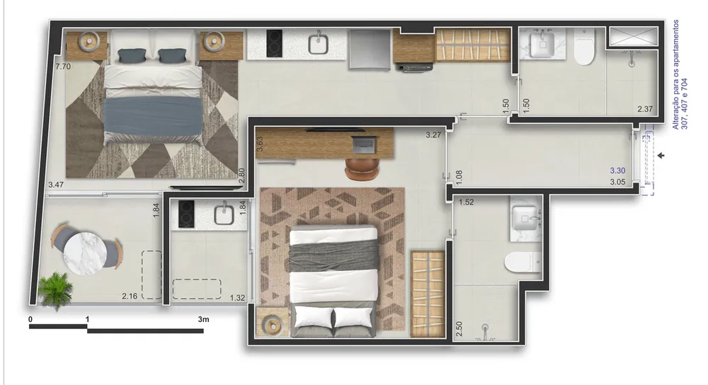 Apartamento, 1 quarto, 29 m² - Foto 38