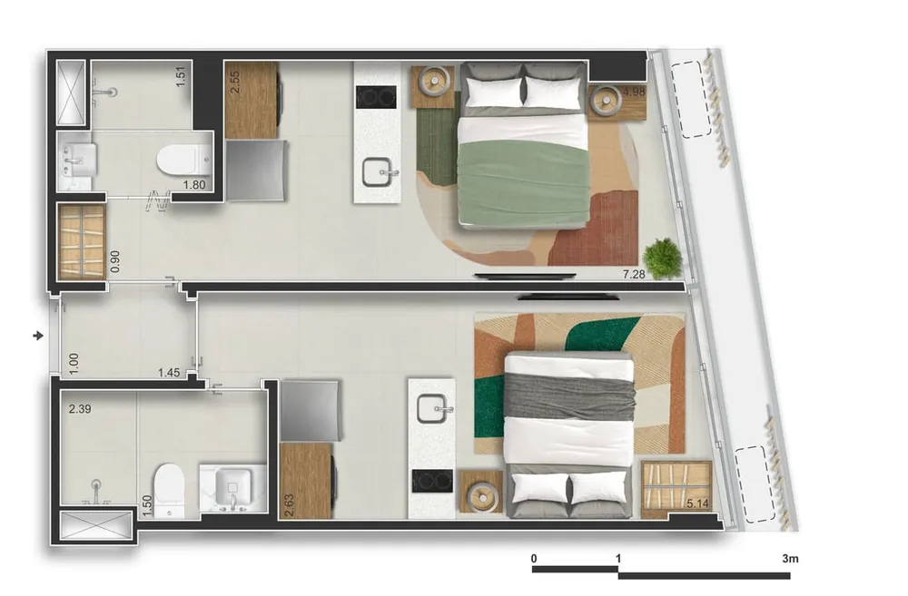 Apartamento, 1 quarto, 29 m² - Foto 33
