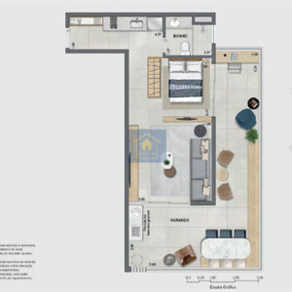 Apartamento, 1 quarto, 72 m² - Foto 15