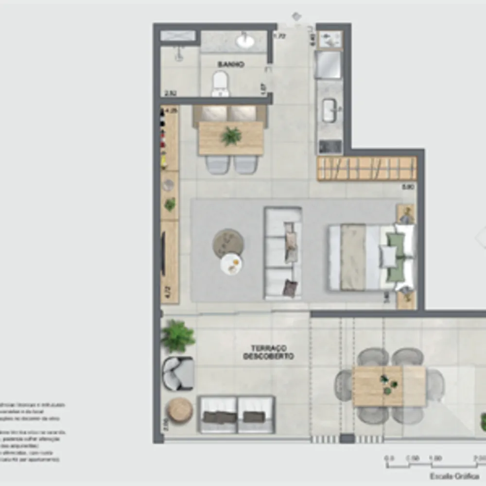 Apartamento, 1 quarto, 72 m² - Foto 57