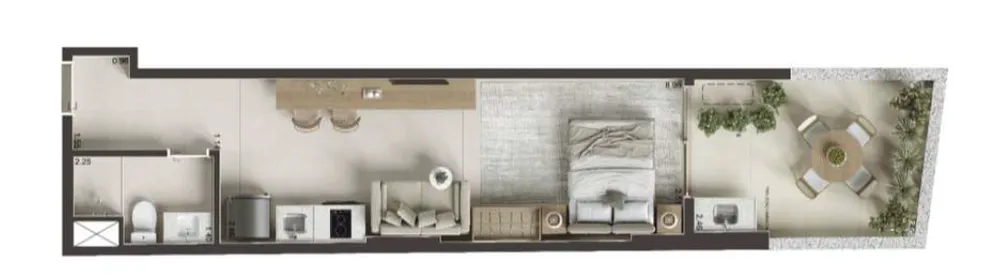 Apartamento, 1 quarto, 41 m² - Foto 24