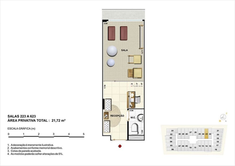Conjunto Comercial-Sala à venda, 20m² - Foto 11