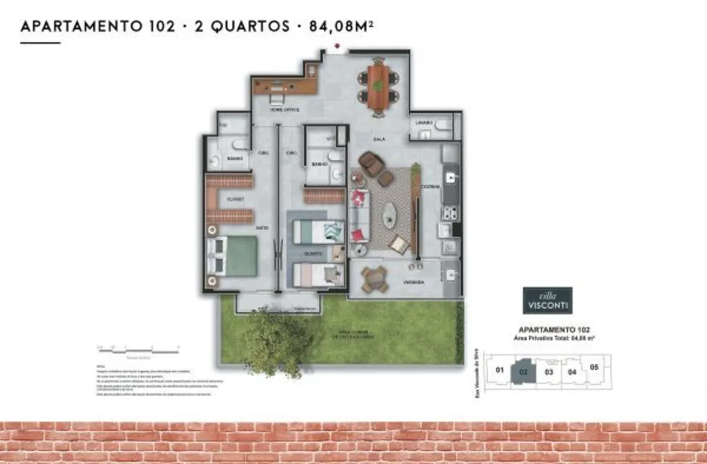 Apartamento, 2 quartos, 78 m² - Foto 45