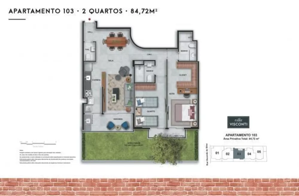 Apartamento, 2 quartos, 78 m² - Foto 15