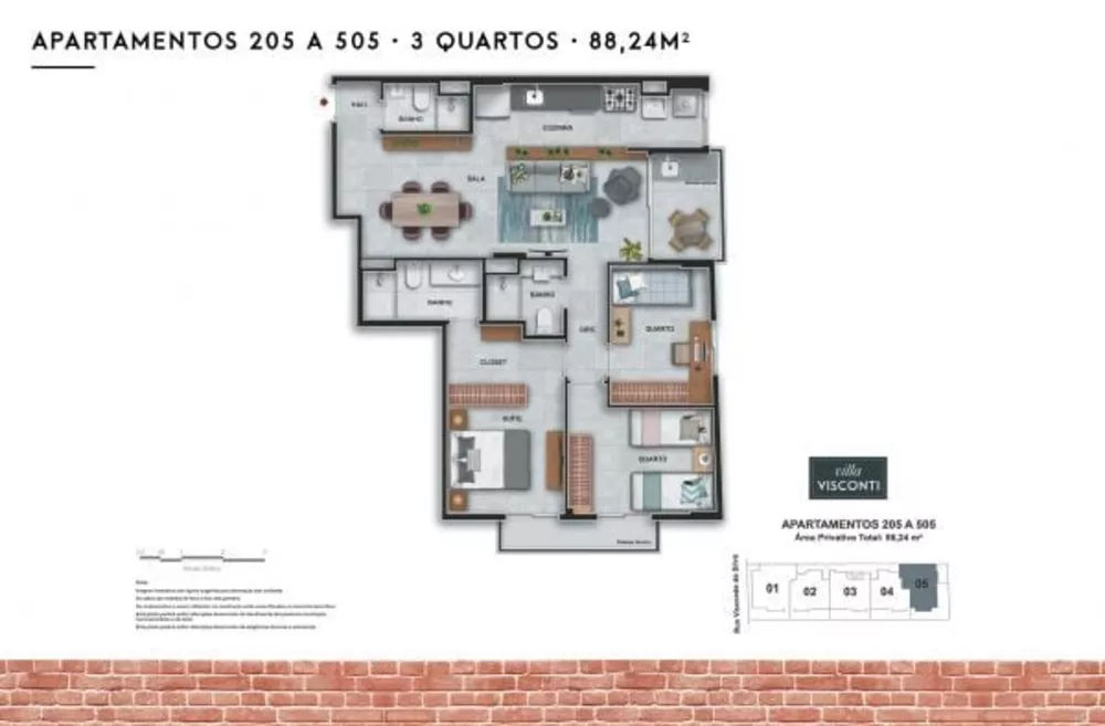 Apartamento, 2 quartos, 78 m² - Foto 5