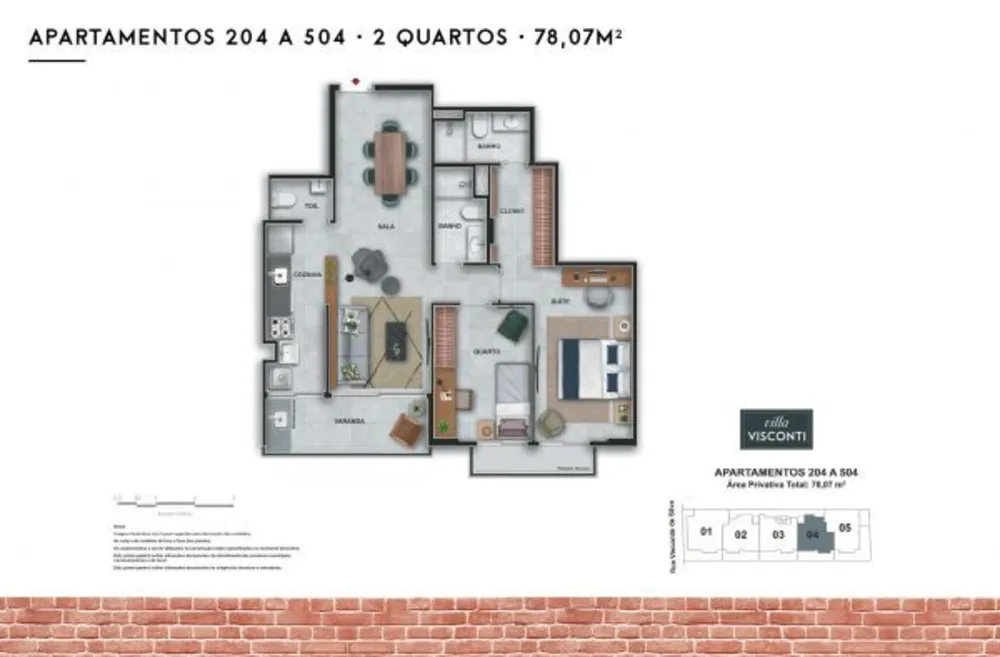 Apartamento, 2 quartos, 78 m² - Foto 42