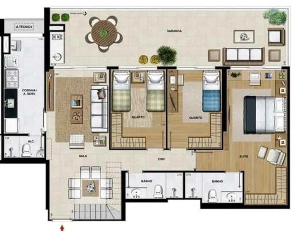 Cobertura, 4 quartos, 265 m² - Foto 97