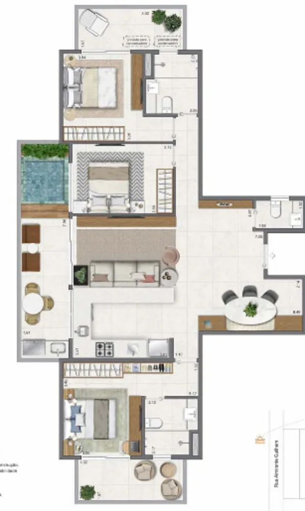 Cobertura, 3 quartos, 113 m² - Foto 22