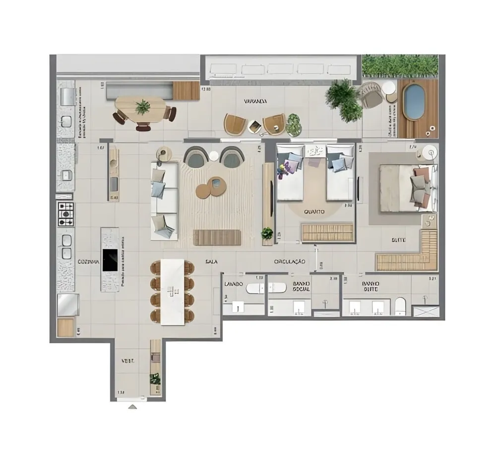 Cobertura, 3 quartos, 208 m² - Foto 23