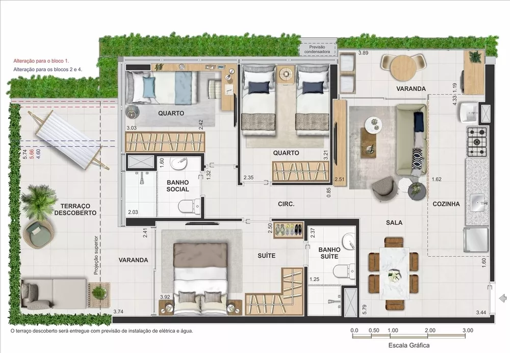 Apartamento, 2 quartos, 60 m² - Foto 17