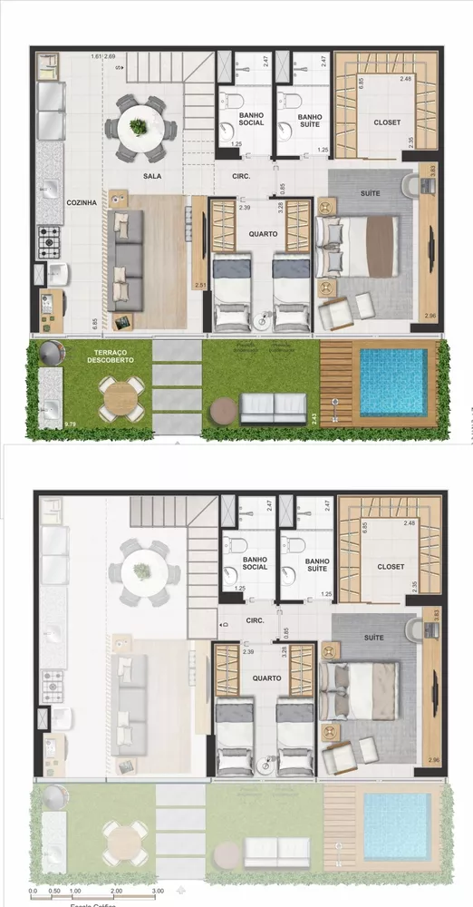 Apartamento, 2 quartos, 60 m² - Foto 9