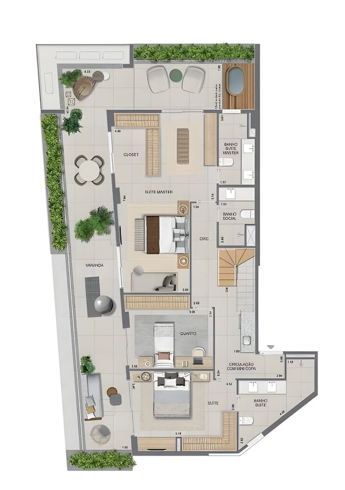 Apartamento à venda com 3 quartos, 125m² - Foto 36