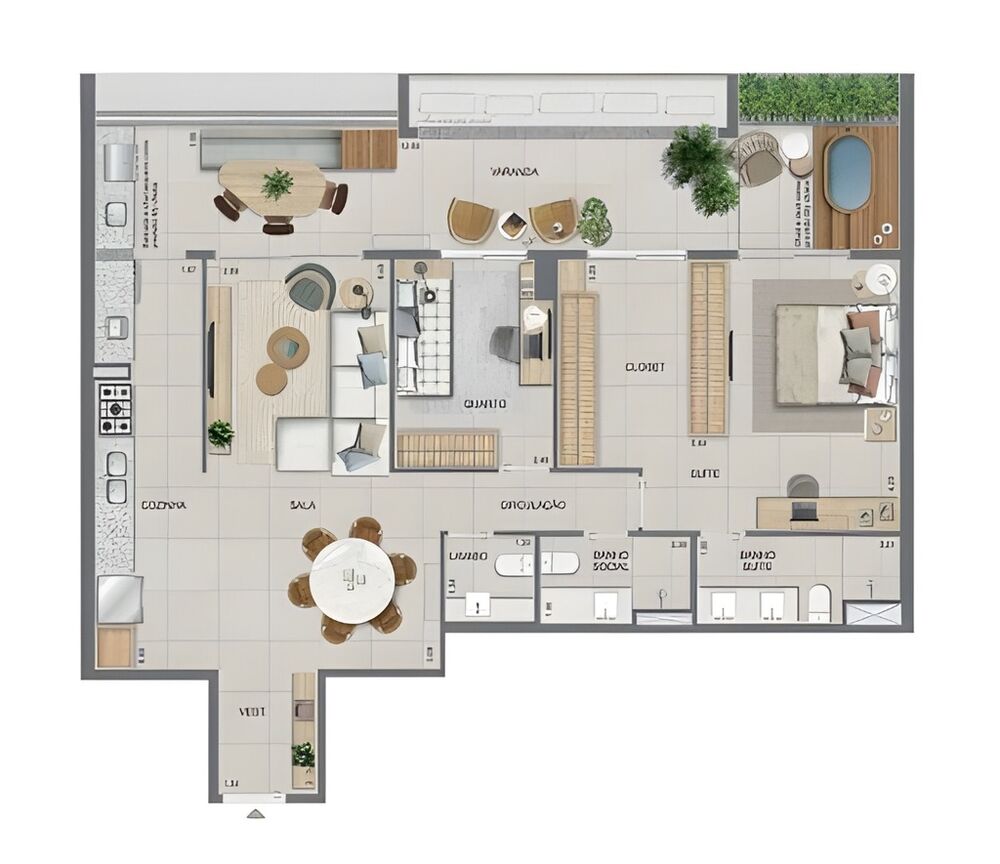 Apartamento à venda com 3 quartos, 125m² - Foto 22