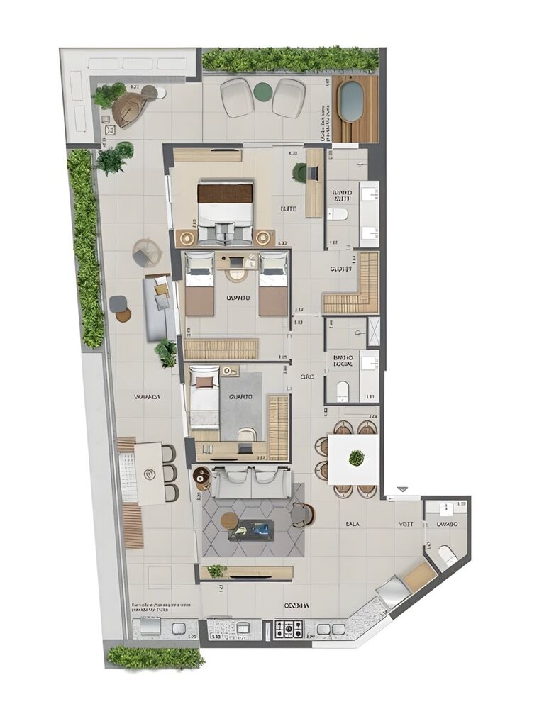 Apartamento à venda com 3 quartos, 125m² - Foto 24