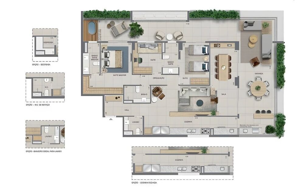Apartamento à venda com 3 quartos, 125m² - Foto 29