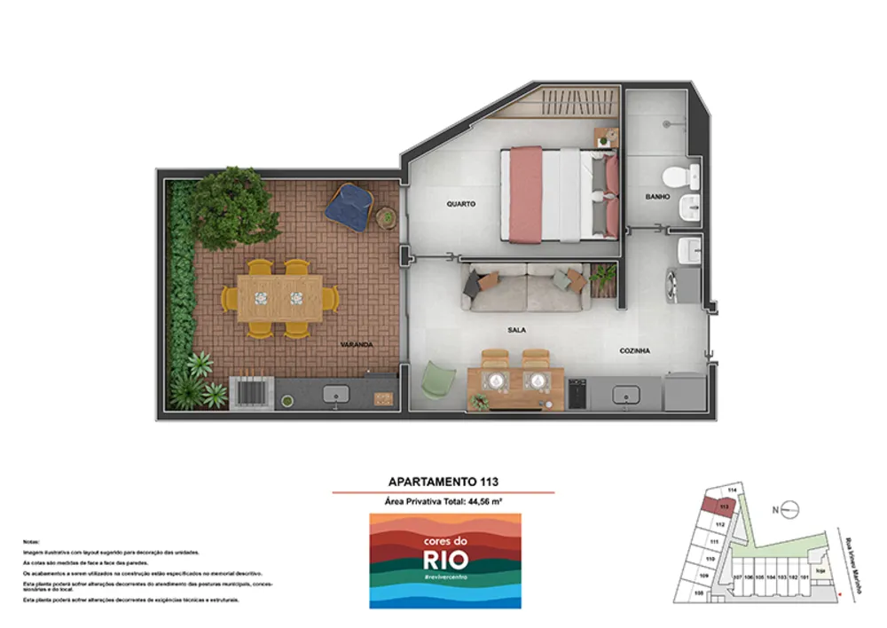 Apartamento, 1 quarto, 34 m² - Foto 68
