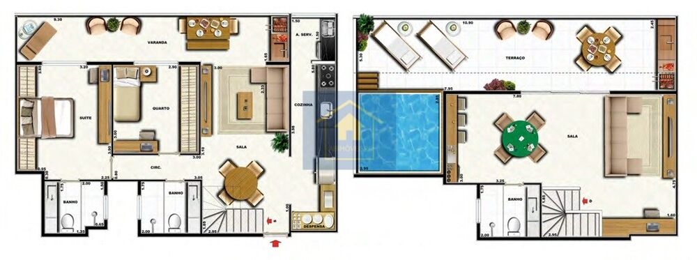 Cobertura à venda com 3 quartos, 160m² - Foto 15