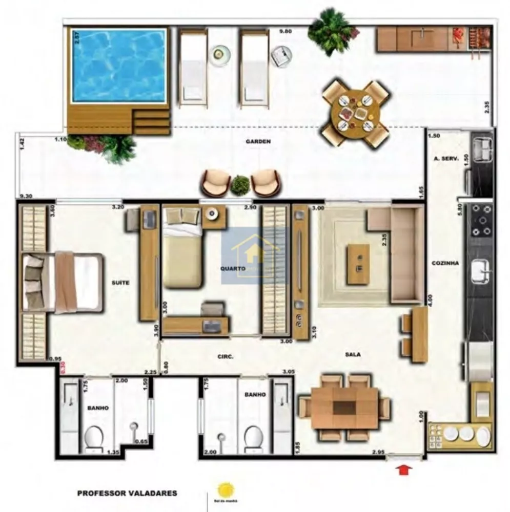 Cobertura, 3 quartos, 160 m² - Foto 32