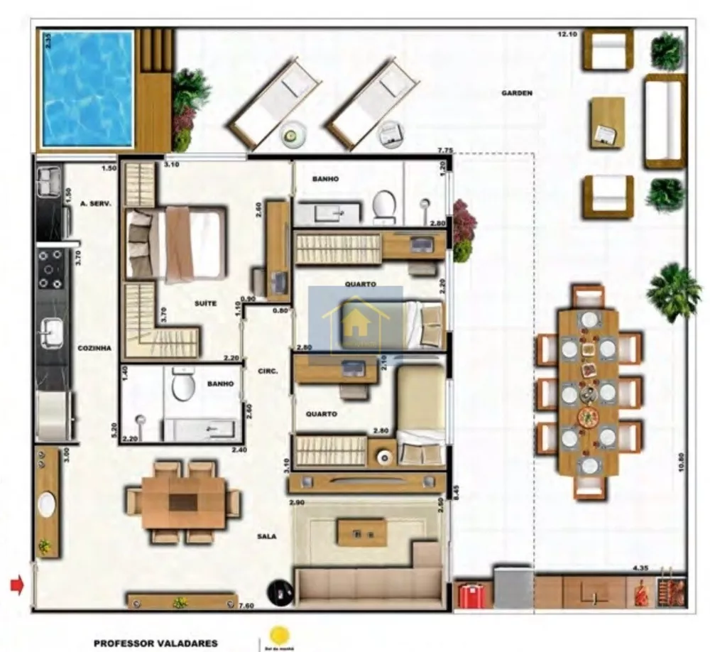 Cobertura, 3 quartos, 160 m² - Foto 37