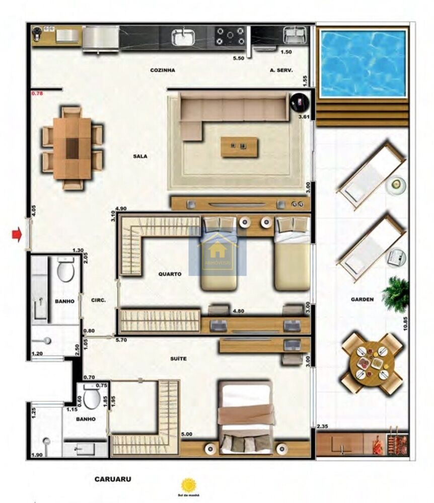 Cobertura à venda com 3 quartos, 160m² - Foto 11