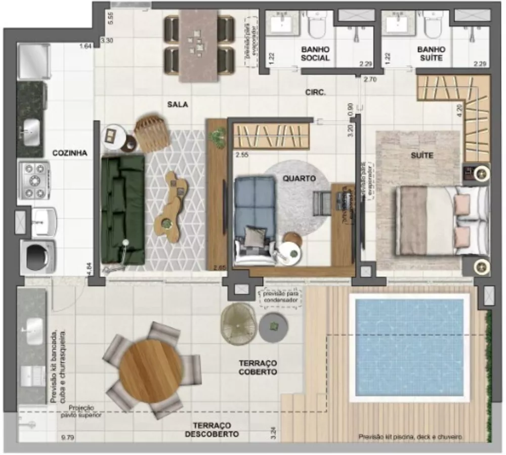 Apartamento, 3 quartos, 169 m² - Foto 35