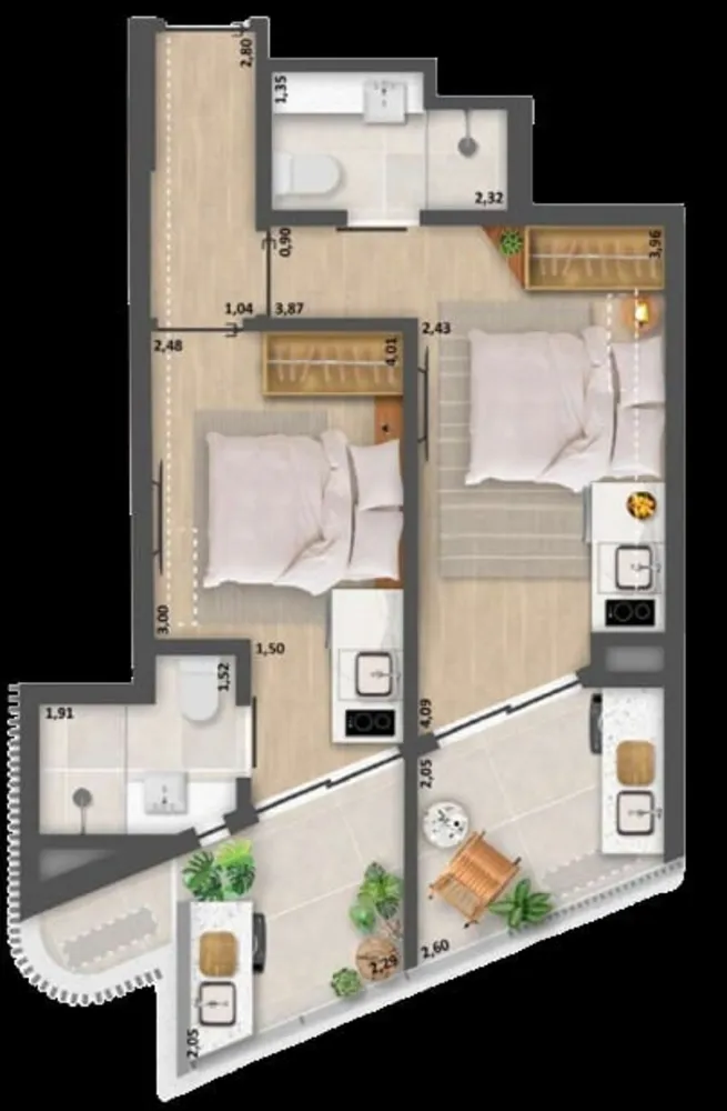 Apartamento, 3 quartos, 92 m² - Foto 14