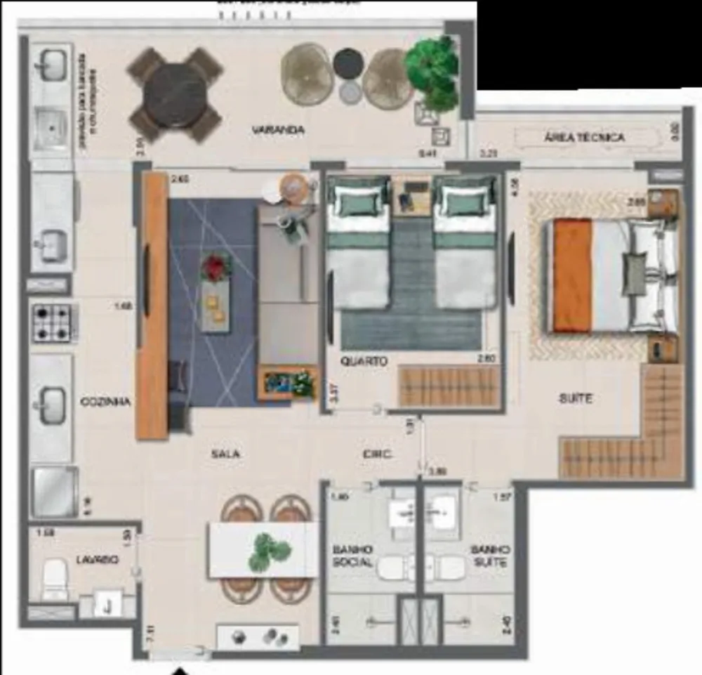 Apartamento, 3 quartos, 154 m² - Foto 39