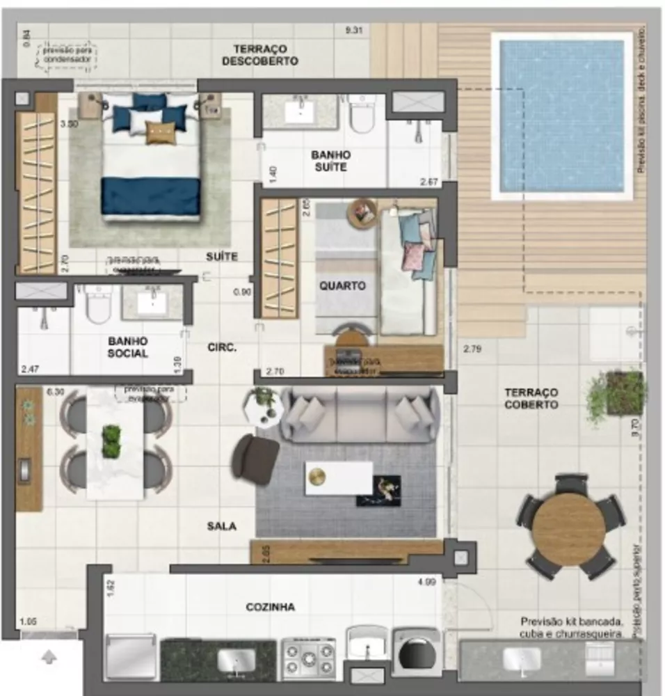 Apartamento, 4 quartos, 165 m² - Foto 59