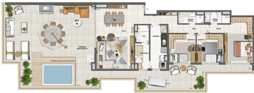 Apartamento, 4 quartos, 165 m² - Foto 68