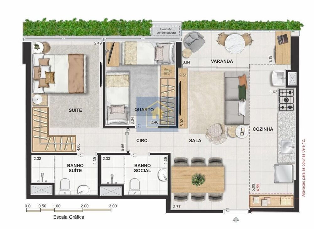 Apartamento, 3 quartos, 74 m² - Foto 35