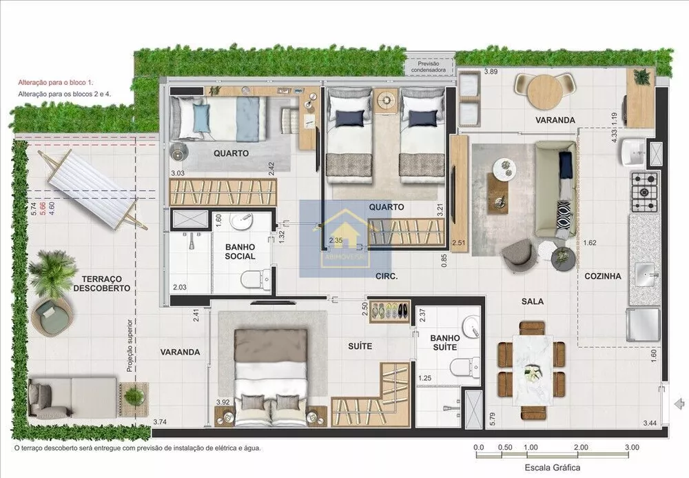 Apartamento, 3 quartos, 74 m² - Foto 34