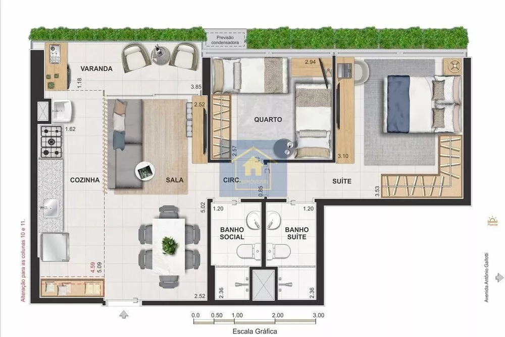 Apartamento, 3 quartos, 74 m² - Foto 36