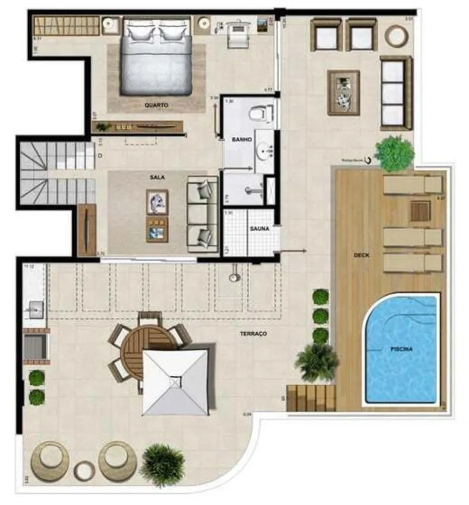 Cobertura, 5 quartos, 265 m² - Foto 40