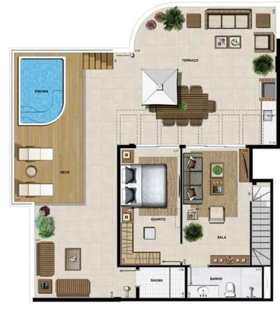 Cobertura, 5 quartos, 265 m² - Foto 46
