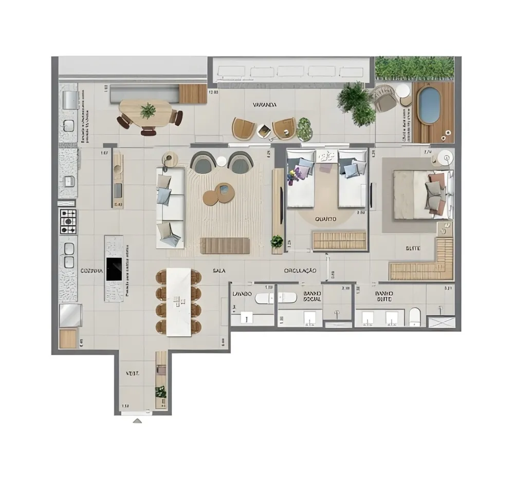 Cobertura, 4 quartos, 332 m² - Foto 23