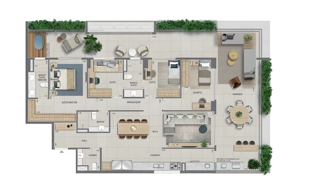 Cobertura, 4 quartos, 332 m² - Foto 28