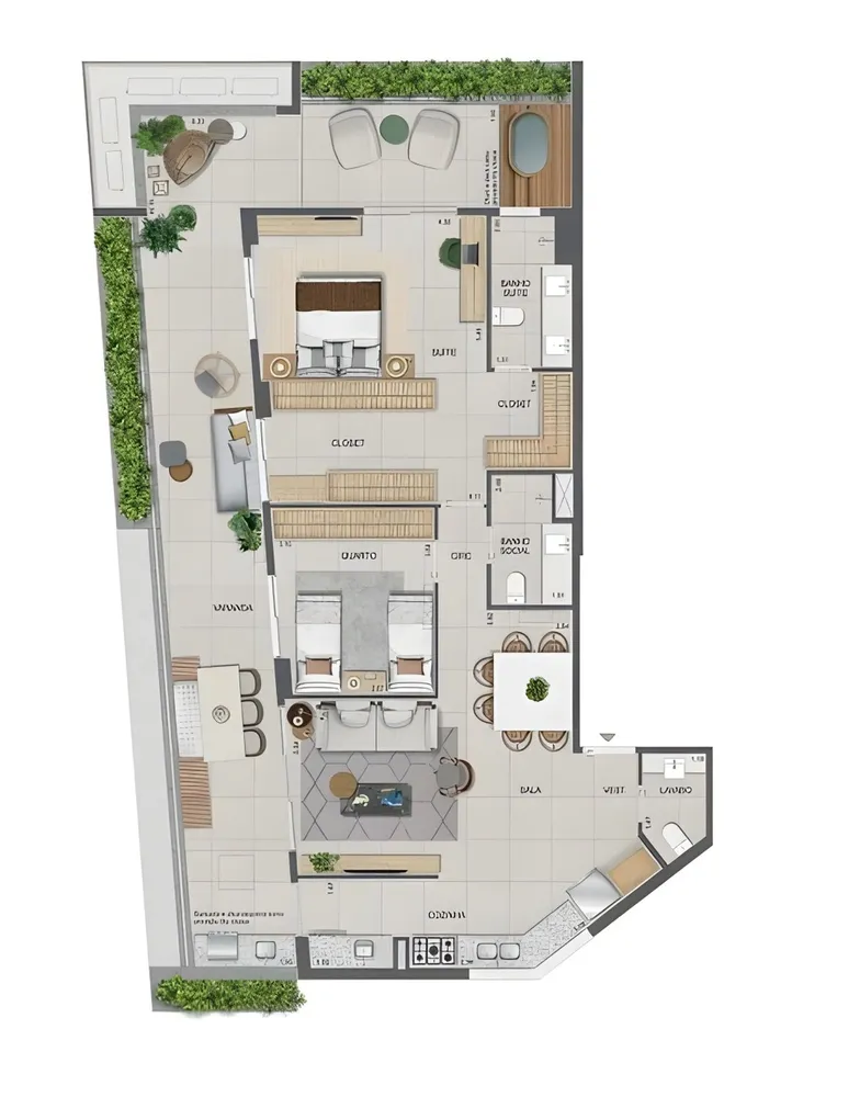 Cobertura, 4 quartos, 332 m² - Foto 27