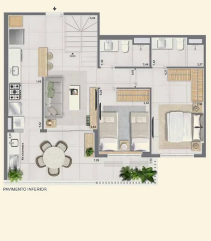 Apartamento, 2 quartos, 81 m² - Foto 70