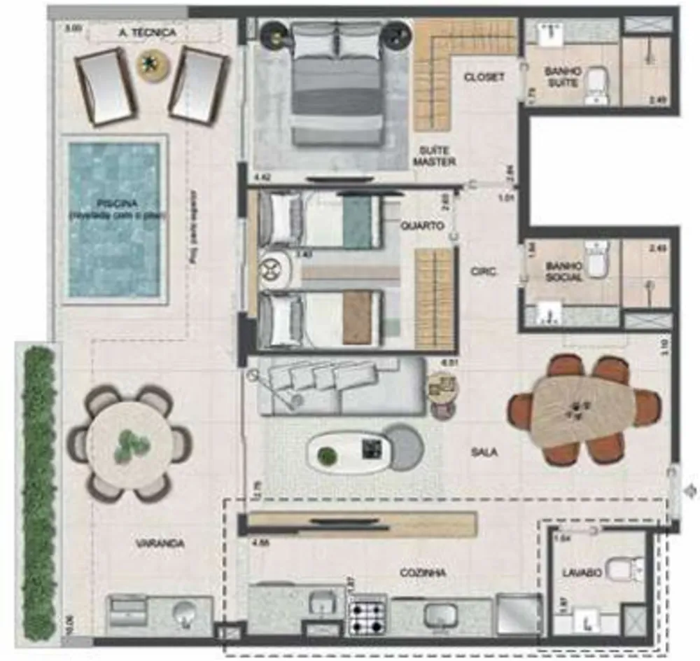 Apartamento, 2 quartos, 133 m² - Foto 30