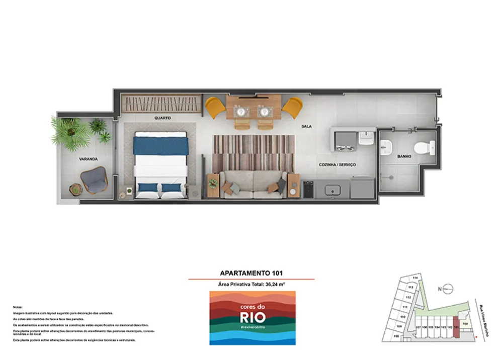 Apartamento, 1 quarto, 35 m² - Foto 65